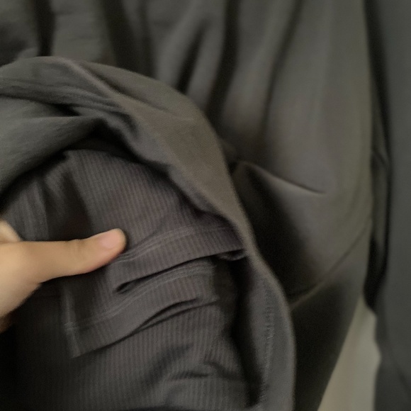 h&M gray sweatshirt dress and leggings set - Picture 5 of 11